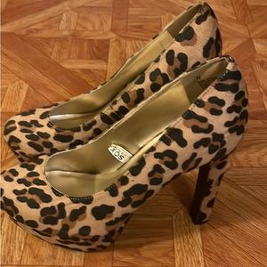 Cheetah heels